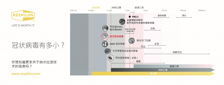 冠状病毒有多小？