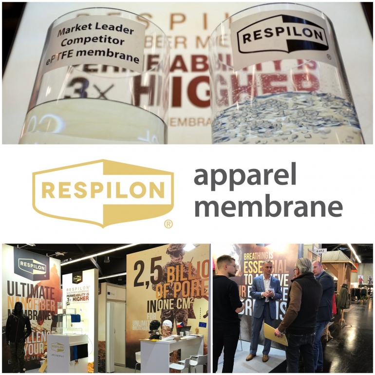 RESPILON® Introduced a Membrane for Functional Clothing