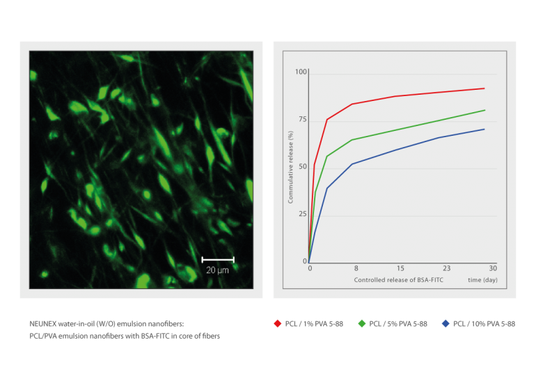 Active molecules for the NUENEX technology