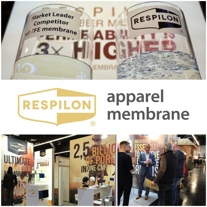 RESPILON® Introduced a Membrane for Functional Clothing